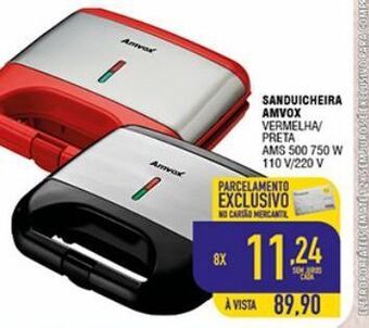 Mercantil Rodrigues Sanduicheira amvox oferta