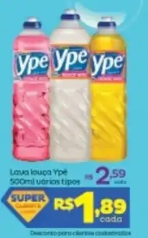 Super Lagoa Lava louca Ype 500ml oferta