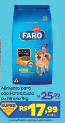 Alimento para cao Faro adulto