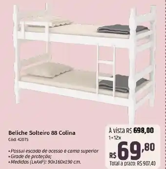 Beliche Solteiro 88 Colina