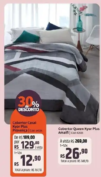 Deltasul Cobertor Casal Kyor Plus oferta