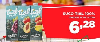 Villefort Atacadista SUCO TIAL 100% UNIDADE TP DE 1 LITRO oferta