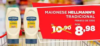 Villefort Atacadista MAIONESE HELLMANN'S TRADICIONAL FRASCO DE 335G oferta