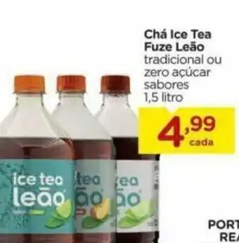 Carrefour Cha Ice Tea Fuse Leao 1.5L oferta