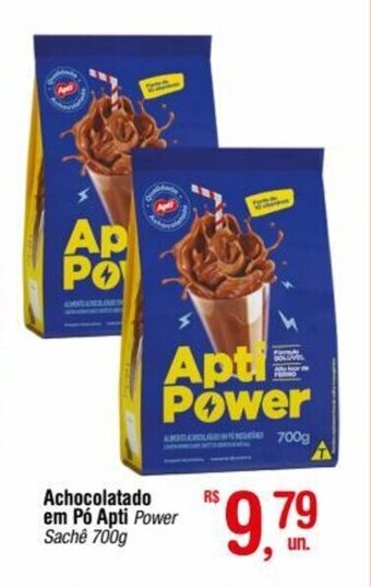 Fort Atacadista Achocolatado em Pó Apti Power Sachê 700g oferta