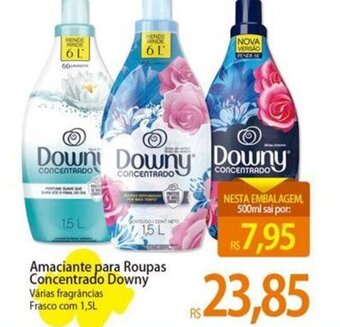 Atacadão Amaciante para Roupas Concentrado Downy Várias fragrâncias Frasco com 1,5L oferta