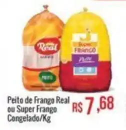 Mart Minas Peito de Frango Real ou ou Super Frango Congelado/Kg oferta