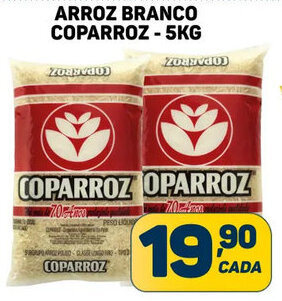 Dom Atacadista ARROZ BRANCO COPARROZ - 5KG oferta