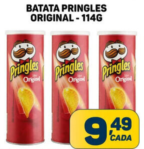 Dom Atacadista BATATA PRINGLES ORIGINAL-114G oferta
