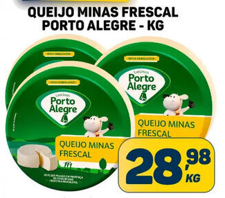 QUEIJO MINAS FRESCAL PORTO ALEGRE - KG