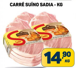 Dom Atacadista CARRÉ SUÍNO SADIA - KG oferta