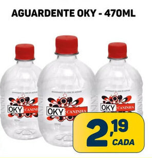 Dom Atacadista AGUARDENTE OKY - 470ML oferta
