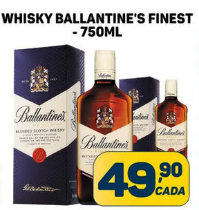 Dom Atacadista WHISKY BALLANTINE'S FINEST - 750ML oferta