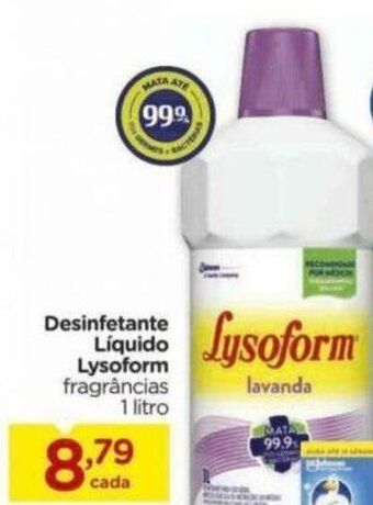 Carrefour Desinfetante Liquido Lysoform 1L oferta