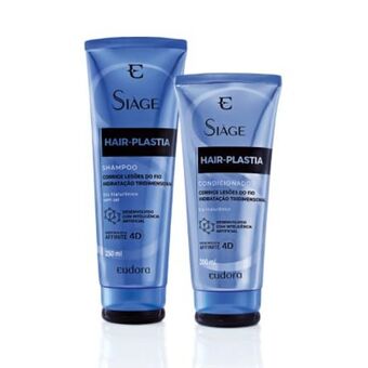 Eudora Combo hair plastia shampoo + condicionador oferta