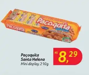 Hipermercado BIG Paçoquita Santa Helena Mini display, 210g oferta