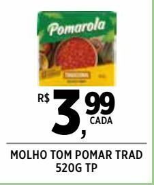 DB Supermercados Molho de tomate pomarola 520g oferta