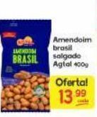 Amendoim brasil salgado agtal 400g