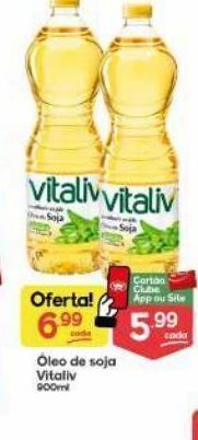 Supermercados Princesa Óleo de soja vitaliv 900ml oferta