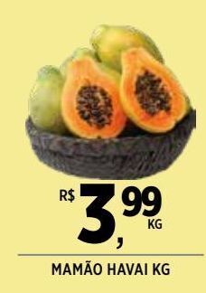 Mamão hawai kg