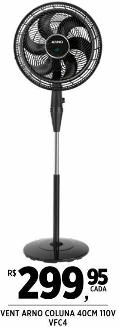 DB Supermercados Ventilador coluna arno 40cm oferta