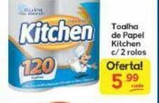 Toalha de papel kitchen 2 rolos