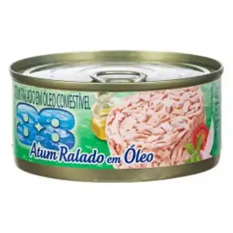 Atum ralado em óleo 88 lata 105g