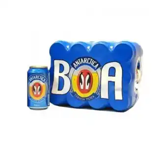 Arena Atacado Cerveja nacional antárctica pilsen lata 350ml c/ 12 unid. oferta
