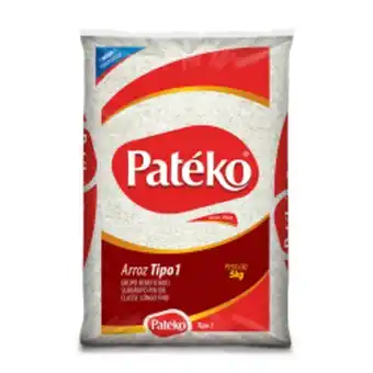 Barracão Supermercado Arroz tipo 1 pateko 5kg oferta