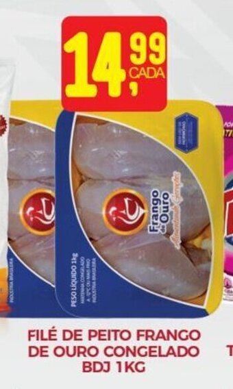 Fort Atacadista FILÉ DE PEITO FRANGO DE OURO CONGELADO BDJ 1KG oferta