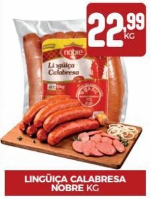 Fort Atacadista LINGUIÇA CALABRESA NOBRE KG oferta