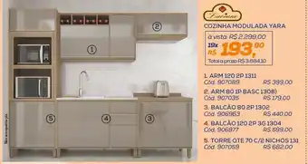 COZINHA MODULADA YARA