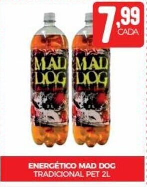 Fort Atacadista ENERGÉTICO MAD DOG TRADICIONAL PET 2L oferta