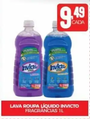 LAVA ROUPA LÍQUIDO INVICTO FRAGRÂNCIAS 1L