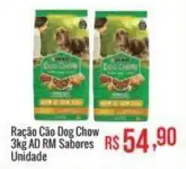 Mart Minas Ração Cão Dog Chow 3kg oferta