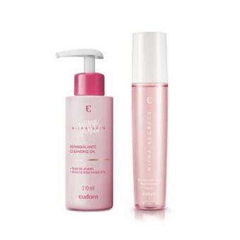 Combo skin: bruma facial 110ml + demaquilante cleasing oil 110ml