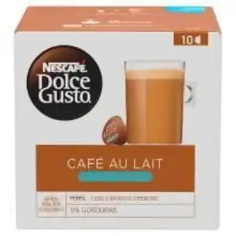 Angeloni Café dolce gusto au lait com leite desnatado com 10 cápsulas 100g oferta