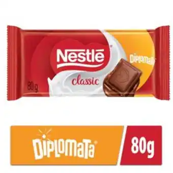 Big Box Chocolate em barra nestlé diplomata 80g oferta
