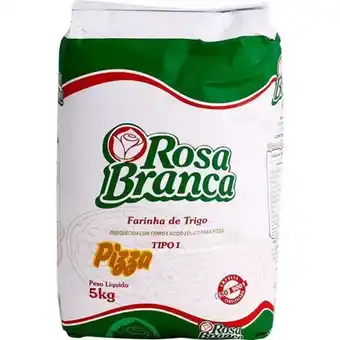 Arena Atacado Farinha de trigo rosa branca para pizza embalagem papel 5kg oferta