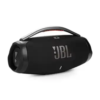 Caixa jbl boombox 3 preta, 180w rms, bluetooth, ip67 à prova d'água, jblboombox3sblkbr, harman jbl