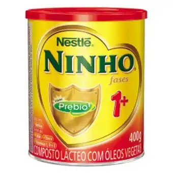Cidade Supermercados Leite em pó ninho nestlé com prebio¹ 1+ 400g oferta