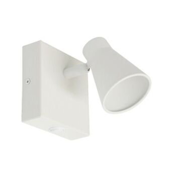 Leroy Merlin Arandela de parede branco metal szari inspire oferta