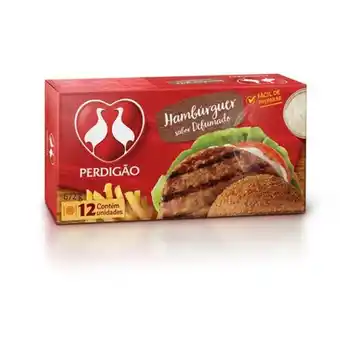 Supermercados Andreazza Hambúrguer misto perdigão defumado caixa 672g oferta