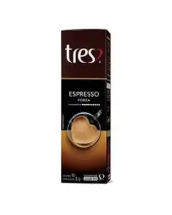 Capsula três expresso forza 80g