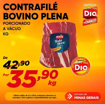 CONTRAFILÉ BOVINO PLENA PORCIONADO A VÁCUO