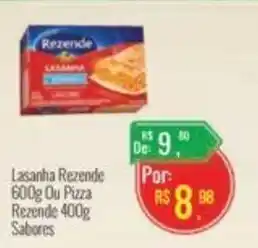 Mart Minas Lasanha Rezende 600g Ou Pizza Rezende 400g Sabores oferta