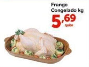 Roldão Frango Congelado 1kg oferta