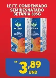 Atacadão Centro Sul Leite Condensado Semidesnatado Betania 395g oferta