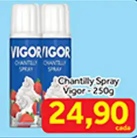 Chantilly Spray Vigor 250g