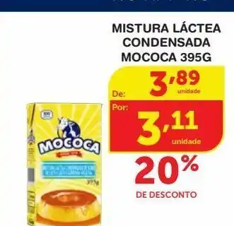 Roldão Mistura láctea condensada mococa 395g oferta